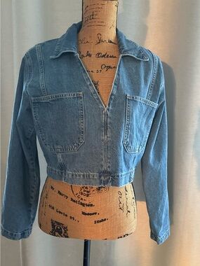 Zara Light Blue Denim Jacket